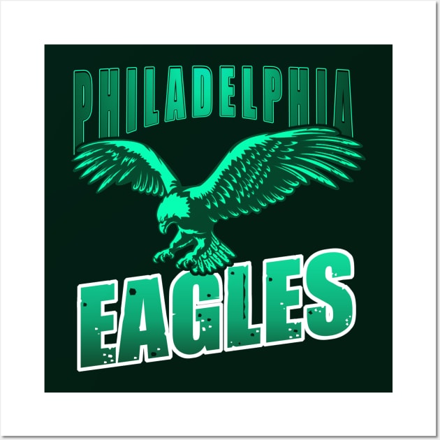 philadelphia eagles Wall Art by nowsadmahi